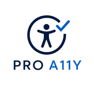Logo Pro A11Y, audyty WCAG i testy QA